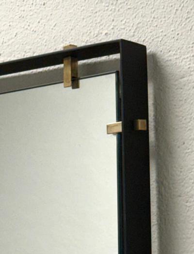 Max Ingrand Italian Mid Century Modern Wall Mirror Attr Max Ingrand for Fontana Arte 1960