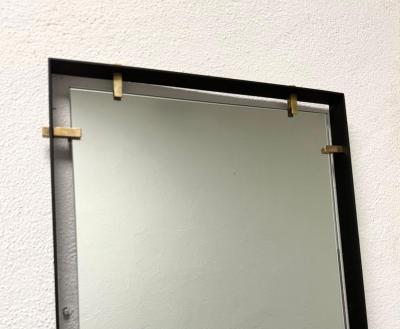 Max Ingrand Italian Mid Century Modern Wall Mirror Attr Max Ingrand for Fontana Arte 1960