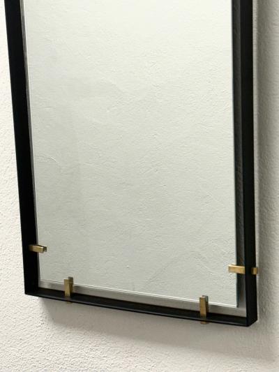 Max Ingrand Italian Mid Century Modern Wall Mirror Attr Max Ingrand for Fontana Arte 1960