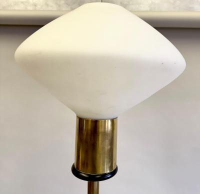 Max Ingrand Large Italian Mid century Modern Totem Floor Lamp in the style of Max Ingrand