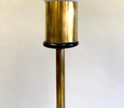 Max Ingrand Large Italian Mid century Modern Totem Floor Lamp in the style of Max Ingrand