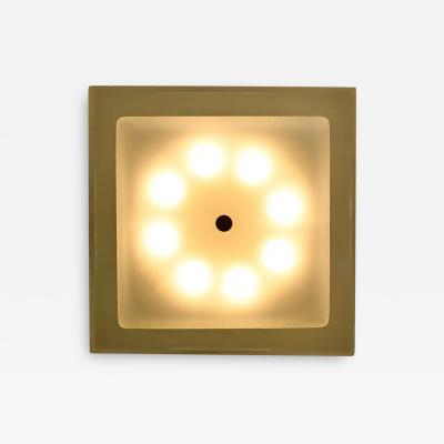 Max Ingrand Large Max Ingrand for Fontana Arte Flush Mount Chandelier C1960