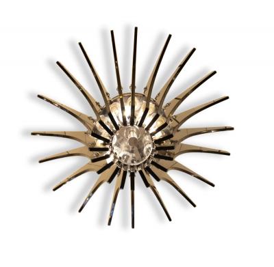 Max Ingrand MAX INGRAND FOR FONTANA ARTE CEILING LIGHT