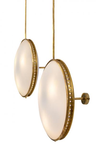 Max Ingrand Max Ingrand Ceiling Mounted Wall Lights for Fontana Arte