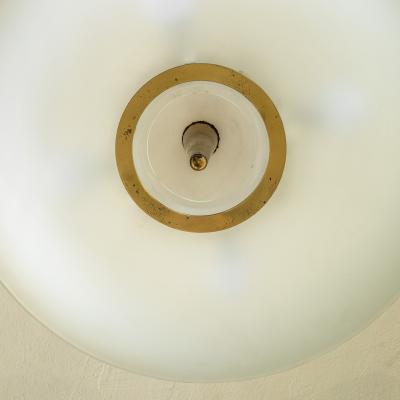 Max Ingrand Max Ingrand Chandelier mod 1462 A for Fontana Arte in Brass Glass 50s