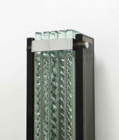 Max Ingrand Max Ingrand Chiseled Glass Sconces