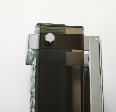 Max Ingrand Max Ingrand Chiseled Glass Sconces