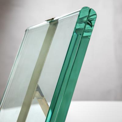 Max Ingrand Max Ingrand Picture Frame for Fontana Arte Mod 1371 Glass and Brass