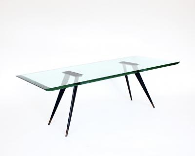 Max Ingrand Max Ingrand for Fontana Arte Glass Coffee Table Model 1870 1circa 1950