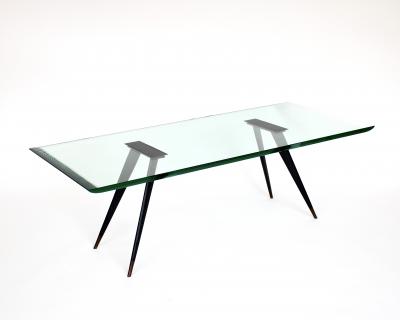 Max Ingrand Max Ingrand for Fontana Arte Glass Coffee Table Model 1870 1circa 1950