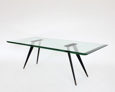 Max Ingrand Max Ingrand for Fontana Arte Glass Coffee Table Model 1870 1circa 1950