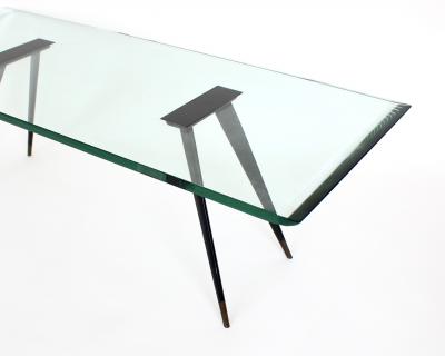 Max Ingrand Max Ingrand for Fontana Arte Glass Coffee Table Model 1870 1circa 1950