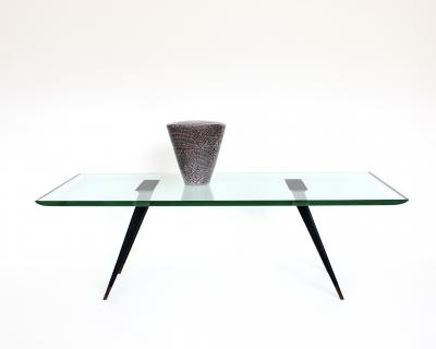 Max Ingrand Max Ingrand for Fontana Arte Glass Coffee Table Model 1870 1circa 1950