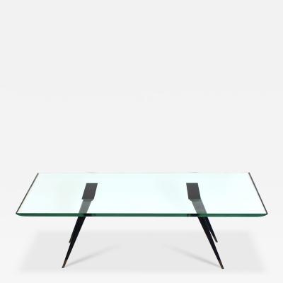 Max Ingrand Max Ingrand for Fontana Arte Glass Coffee Table Model 1870 1circa 1950