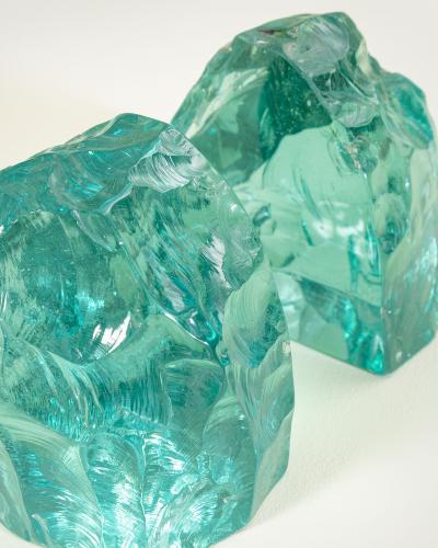 Max Ingrand Max Ingrand for Fontana Arte Pair of Bookends mod 1977