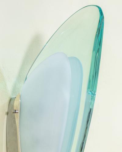 Max Ingrand Max Ingrand for Fontana Arte Pair of Wall Lights mod 1552