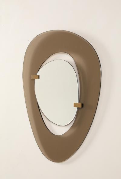 Max Ingrand Max Ingrand for Fontana Arte Wall Mirror Italy 1957