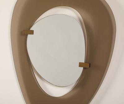Max Ingrand Max Ingrand for Fontana Arte Wall Mirror Italy 1957