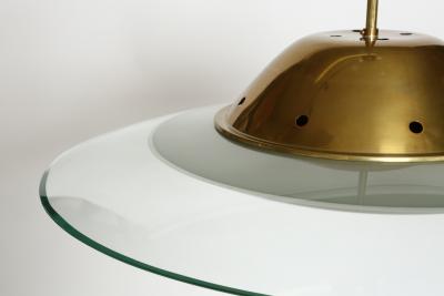 Max Ingrand Max Ingrand for Fontana Arte ceiling light model 1239