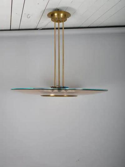 Max Ingrand Max Ingrand for Fontana Arte chandelier model 1508 Italy c1958