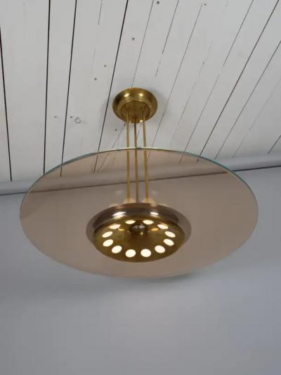 Max Ingrand Max Ingrand for Fontana Arte chandelier model 1508 Italy c1958