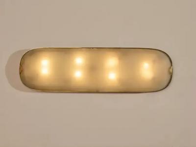 Max Ingrand Max Ingrand large ceiling or wall light by Fontana Arte Italy 1950s
