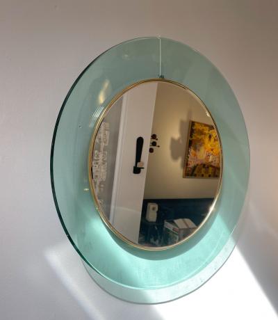 Max Ingrand Mid Century Modern 1699 Mirror by Max Ingrand for Fontana Arte