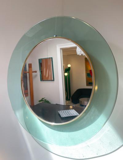 Max Ingrand Mid Century Modern 1699 Mirror by Max Ingrand for Fontana Arte