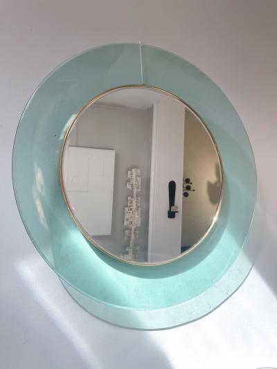 Max Ingrand Mid Century Modern 1699 Mirror by Max Ingrand for Fontana Arte