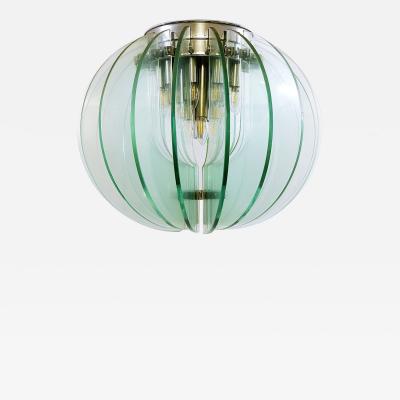 Max Ingrand Mid Century Modern Italian Suspension Light by Max Ingrand