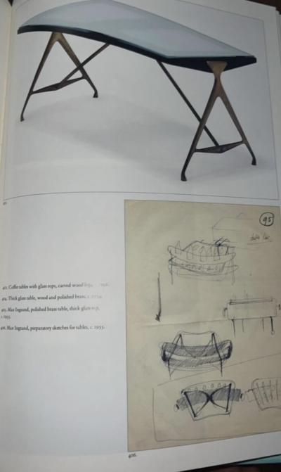 Max Ingrand Mid Century Modern Rare Coffee Table by Max Ingrand 1955