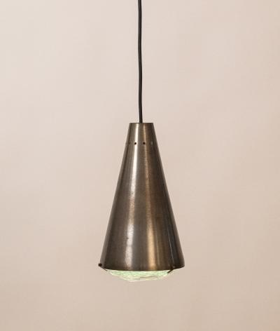 Max Ingrand Mod 1995 Faceted Ceiling Light by Max Ingrand for Fontana Arte Italy c 1960