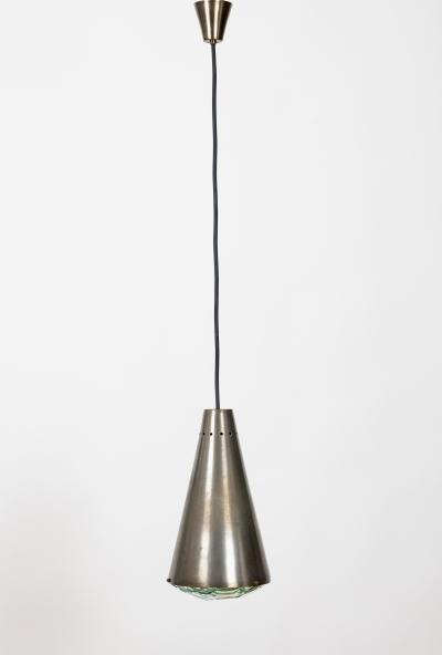 Max Ingrand Mod 1995 Faceted Ceiling Light by Max Ingrand for Fontana Arte Italy c 1960