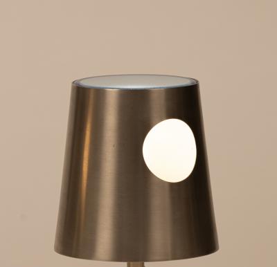 Max Ingrand Mod 2228 Faceted Glass Table Lamps by Max Ingrand for Fontana Arte Italy