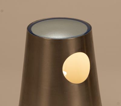 Max Ingrand Mod 2228 Faceted Glass Table Lamps by Max Ingrand for Fontana Arte Italy