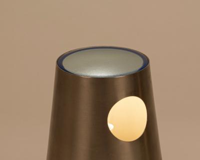Max Ingrand Mod 2228 Faceted Glass Table Lamps by Max Ingrand for Fontana Arte Italy