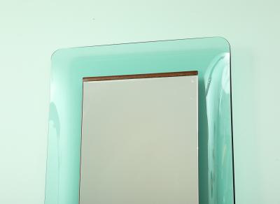 Max Ingrand Model 1404 Wall Mirror by Max Ingrand for Fontana Arte