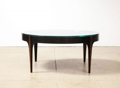 Max Ingrand Model 1744 Circular Cocktail Table by Max Ingrand for Fontana Arte