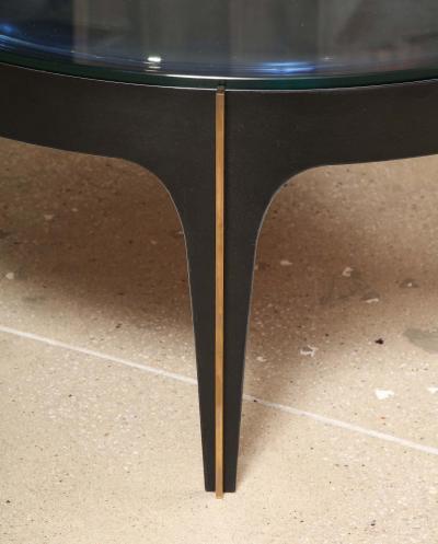 Max Ingrand Model 1744 Circular Cocktail Table by Max Ingrand for Fontana Arte