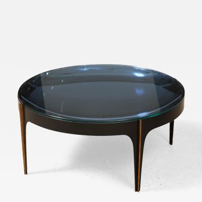 Max Ingrand Model 1744 Circular Cocktail Table by Max Ingrand for Fontana Arte