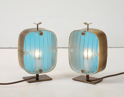 Max Ingrand Model 2049 Table Lamps by Max Ingrand for Fontana Arte