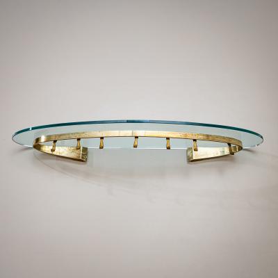 Max Ingrand Model 2185 Wall Coat Rack by Max Ingrand for Fontana Arte Italy circa 1955