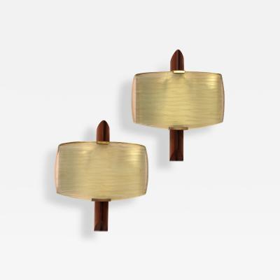 Max Ingrand Model 2272 Wall Lights by Max Ingrand for Fontana Arte