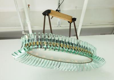 Max Ingrand Model No 1880 Chandelier by Max Ingrand for Fontana Arte