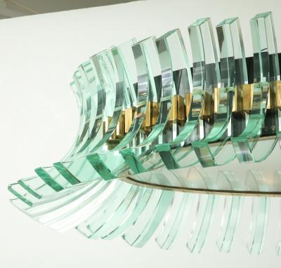 Max Ingrand Model No 1880 Chandelier by Max Ingrand for Fontana Arte
