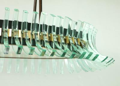 Max Ingrand Model No 1880 Chandelier by Max Ingrand for Fontana Arte