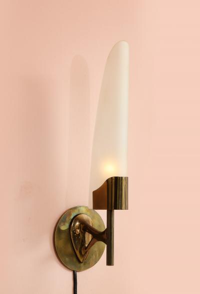 Max Ingrand Model No 2080 Sconce by Max Ingrand for Fontana Arte