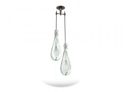 Max Ingrand Model No 2259 Chandelier by Max Ingrand for Fontana Arte
