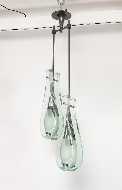 Max Ingrand Model No 2259 Chandelier by Max Ingrand for Fontana Arte