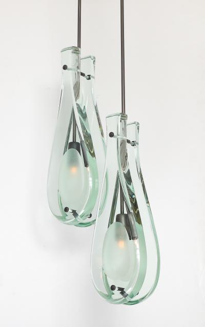 Max Ingrand Model No 2259 Chandelier by Max Ingrand for Fontana Arte